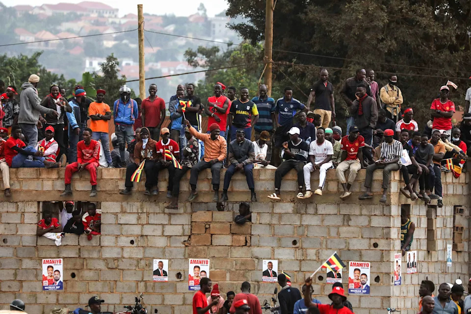 Bobi Wine Rallies Support in Mukuno Ahead of Uganda Presidential Vote — AP Photo Gallery