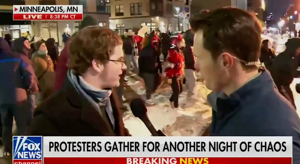 Hannity's Live Ambush Backfires as Minneapolis Protester Condemns ICE Shooting