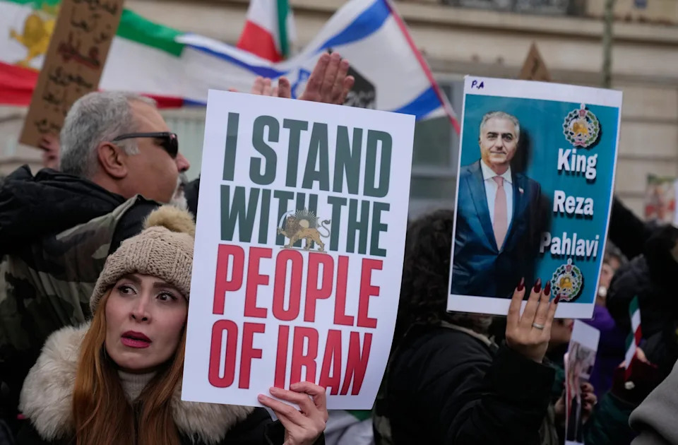 Global Solidarity: Striking Photos From Weekend Rallies Supporting Iran Protests