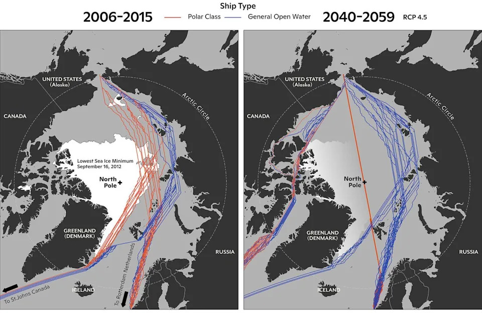 Why Greenland Matters: Melting Arctic Ice, New Shipping Routes, and Growing Strategic Stakes