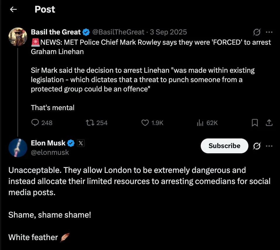 London Safer Than Ever — Murder Toll Falls To 97, Undercutting Musk’s ‘Hellscape’ Narrative