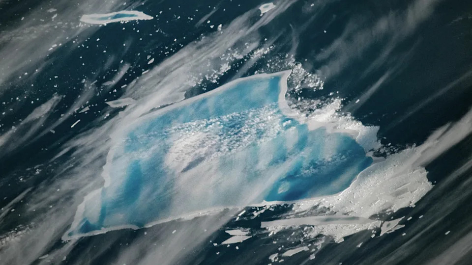 Once the World's Largest, Iceberg A23a Has Turned Into a Stripy 'Blue Mush' as It Breaks Up After Nearly 40 Years