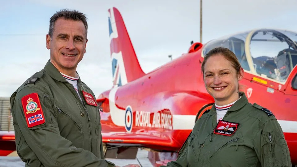 Historic First: Sasha Nash Appointed First Female Commander of the Red Arrows