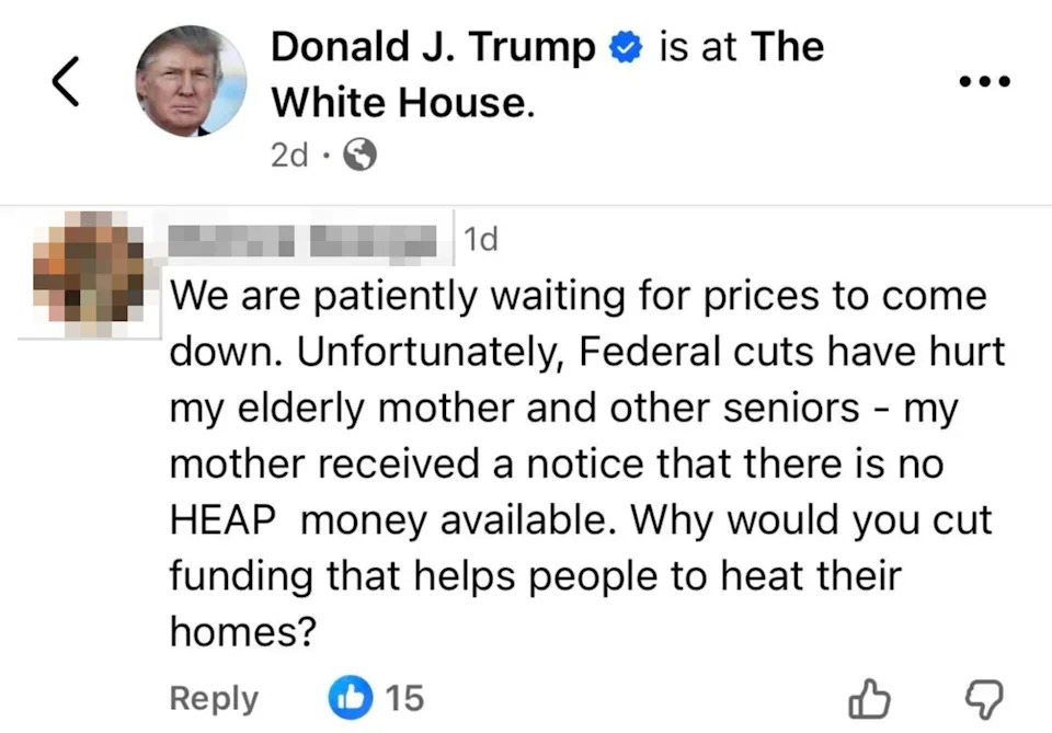 MAGA Daughter Furious After Mother's Government Aid Is Cut — Reddit's Reactions Are Brutal