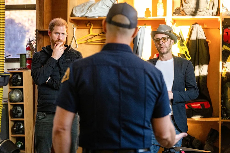 Prince Harry Opens 2026 With Behind-the-Scenes Visit to California Wildfire Responders