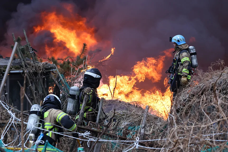 Blaze Tears Through Guryong Village, Seoul's Last Shanty Town — Dozens Displaced