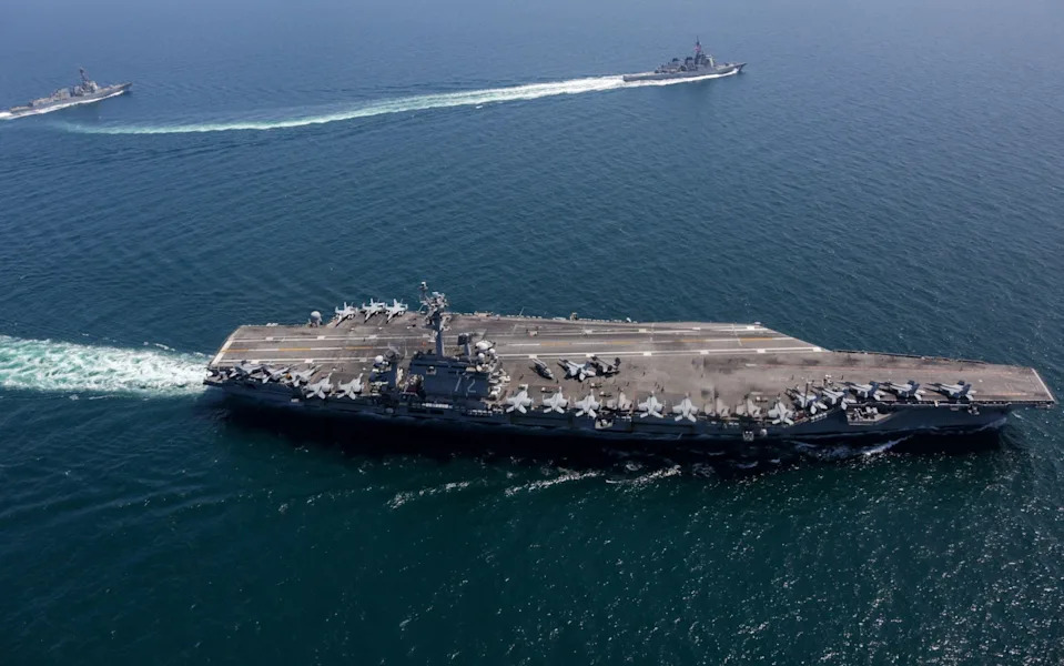 US Redirects USS Abraham Lincoln Carrier Strike Group Toward Iran Amid Deadly Protests