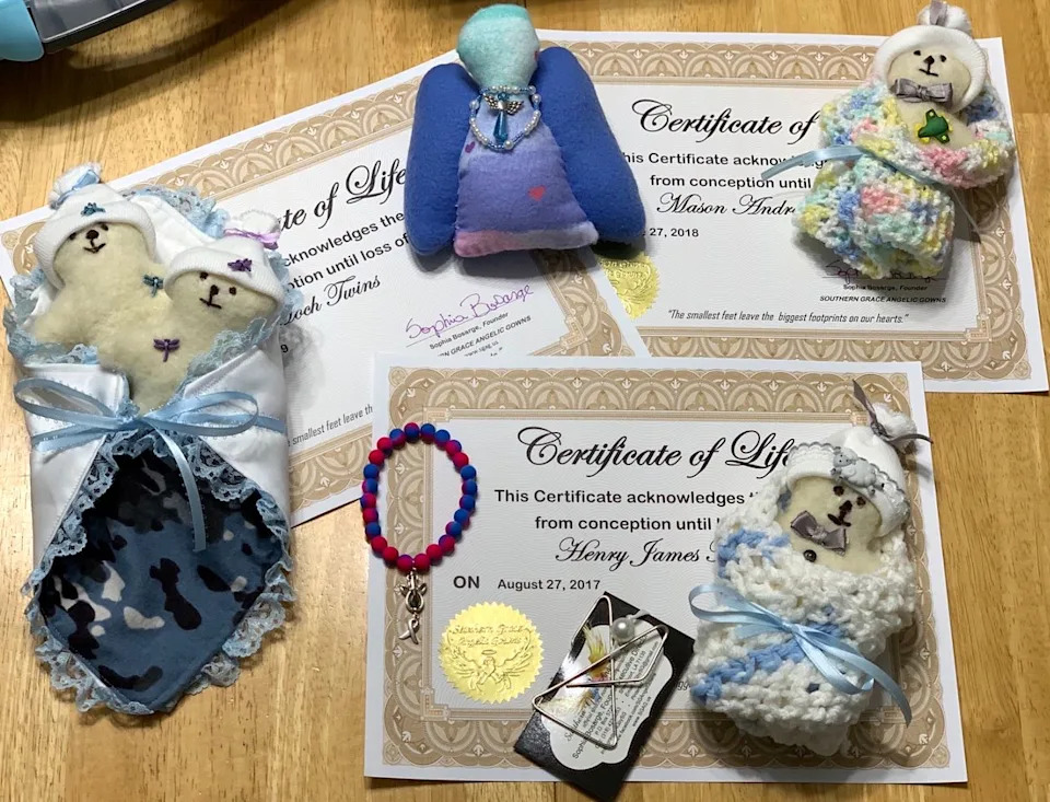 Southern Grace Angelic Gowns Turns Donated Wedding Dresses Into Keepsakes for Families After Miscarriage or Stillbirth