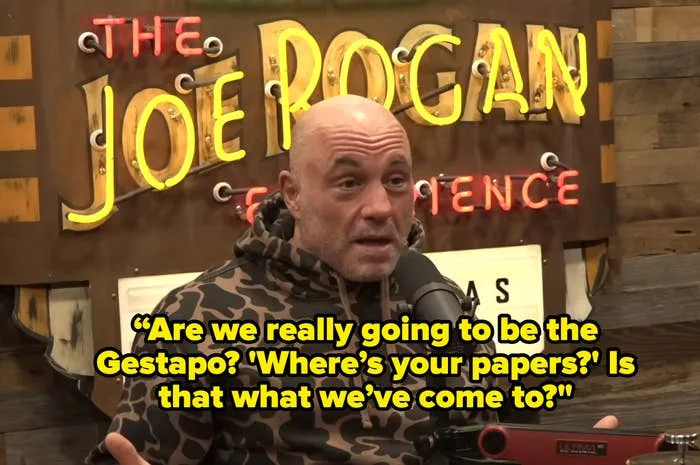 Joe Rogan Compares ICE To The Gestapo — Critics Say His Platform Helped Elevate The President Behind Those Policies