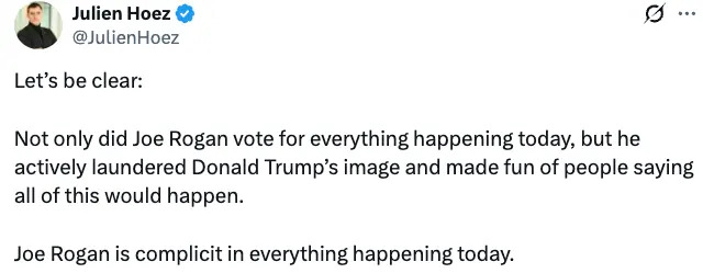 Joe Rogan Compares ICE To The Gestapo — Critics Say His Platform Helped Elevate The President Behind Those Policies