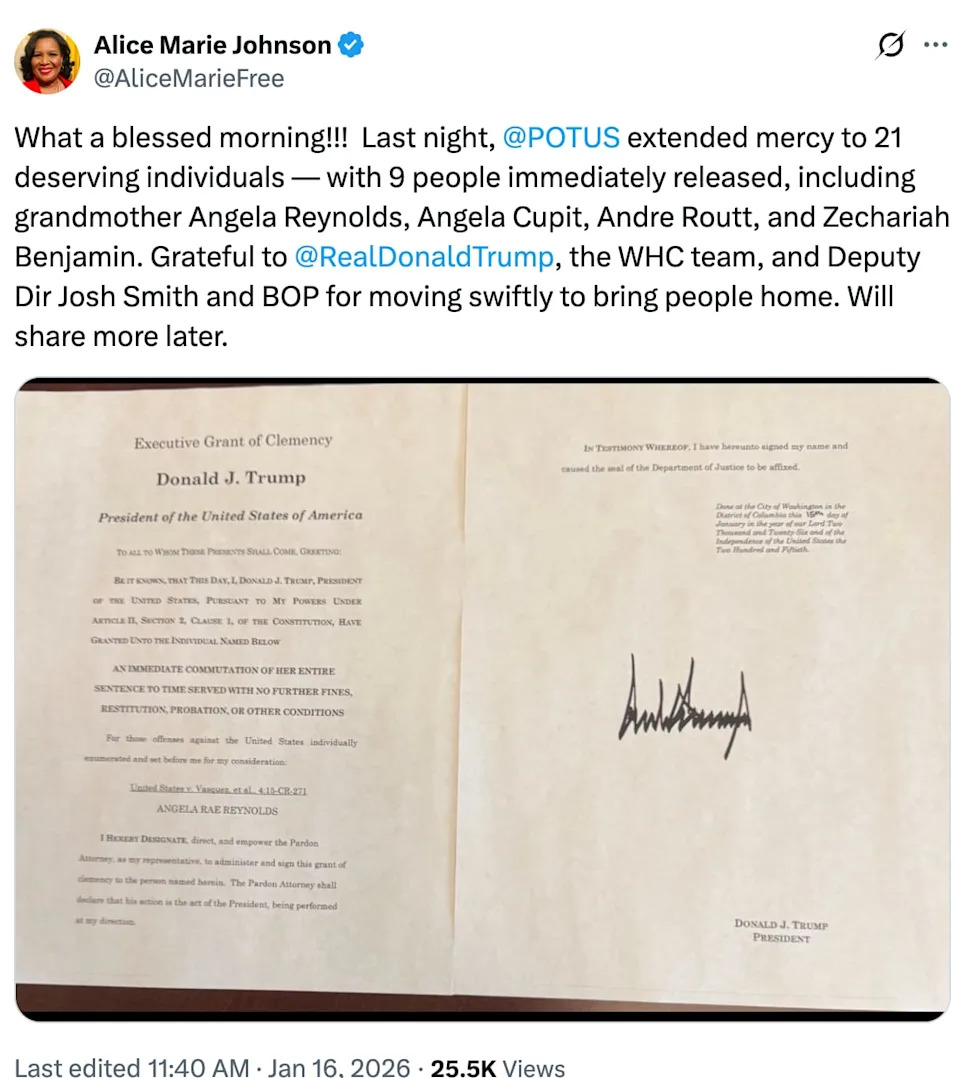 Trump Issues Dozens Of Pardons, Including Repeat Fraudster And Former Puerto Rico Governor