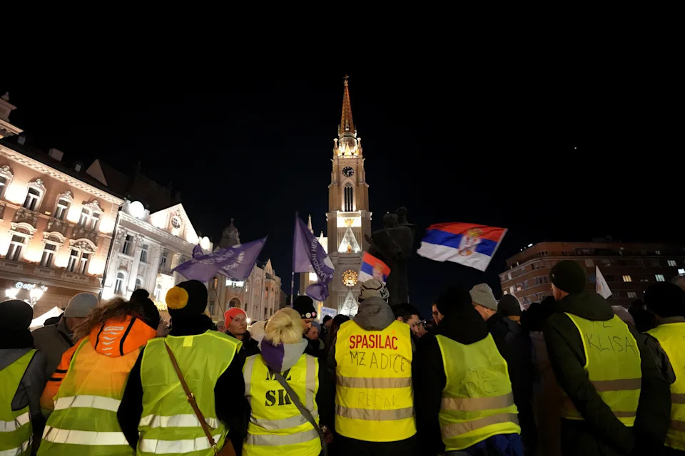Thousands Rally in Novi Sad as Students Launch New Phase of Anti-Corruption Protests