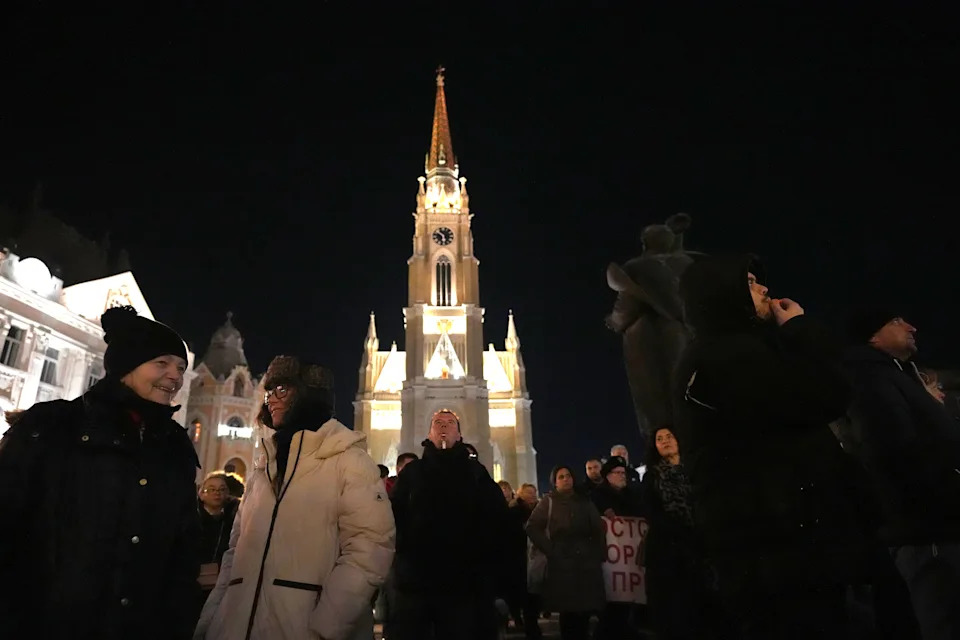 Thousands Rally in Novi Sad as Students Launch New Phase of Anti-Corruption Protests