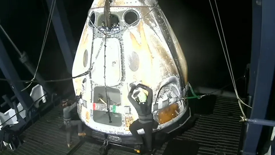 Crew-11 Returns to Houston After First-Ever Medical Evacuation From the ISS