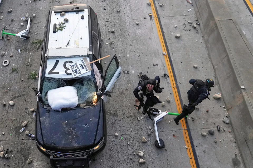 Photos: How President Trump Reshaped Washington in Year One of His Second Term