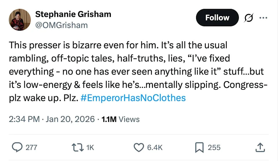 Ex-White House Press Aide Warns 79-Year-Old Trump Is 