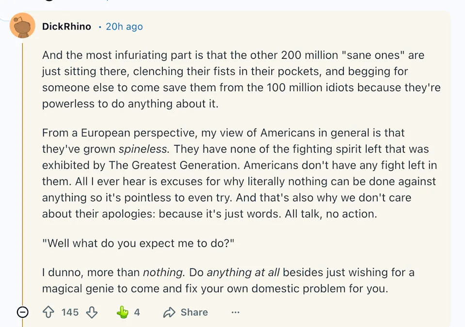 “Stop Apologizing”: Greenland Subreddit’s Viral Post Calls Out Over‑Apologetic Americans