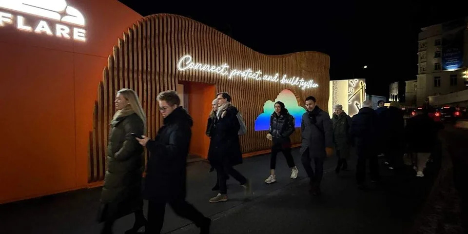 Pride on the Promenade Lights Up Davos: Corporations Say LGBTQ+ Inclusion Strengthens the Global Economy