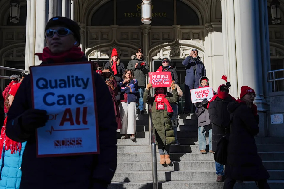 11th Day: 15,000 NYC Nurses Return to Bargaining Table as Strike Continues
