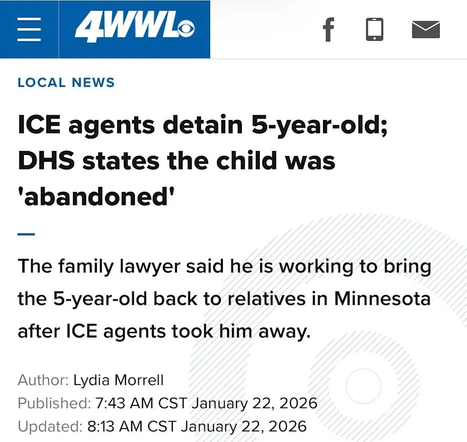 What We Know: ICE’s Claim That 5‑Year‑Old Liam Ramos Was ‘Abandoned’ During Minnesota Arrest Is Disputed