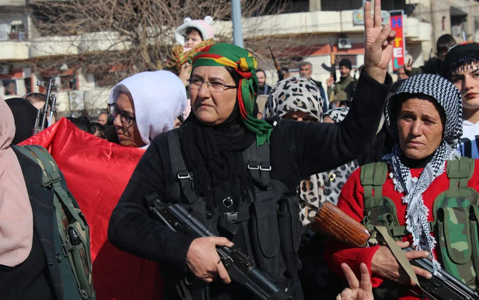 Kurds Say Western Allies Abandoned Them as Syrian Front Collapses