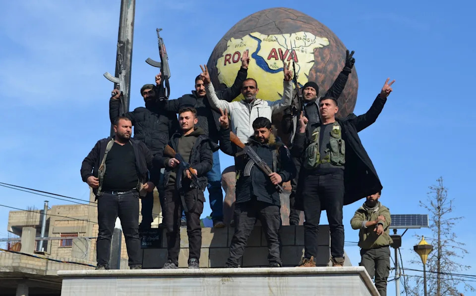 Kurds Say Western Allies Abandoned Them as Syrian Front Collapses