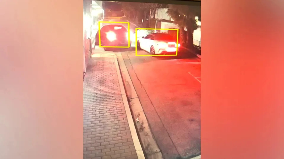 Surveillance Shows Masked Thieves Smash Into Newport Beach Boutique, Flee In Luxury SUVs