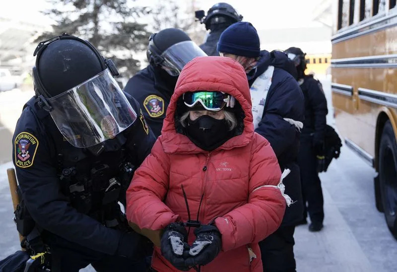 Tens of Thousands Brave Subzero Cold in Minneapolis Demanding ICE Withdrawal