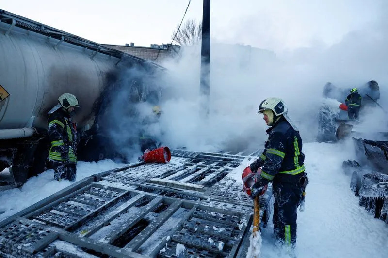 Russia Strikes Ukraine Power Grid — 1.2 Million Properties Left Without Heat and Electricity