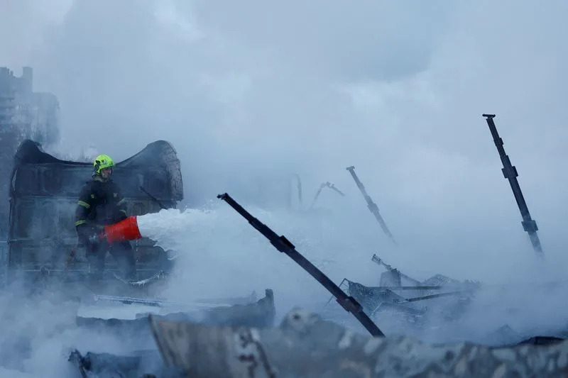 Russia Strikes Ukraine Power Grid — 1.2 Million Properties Left Without Heat and Electricity