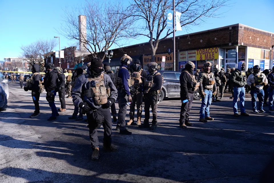 Federal Agents Kill 37-Year-Old in Minneapolis; Crowd Confronts Officers — AP Photo Gallery