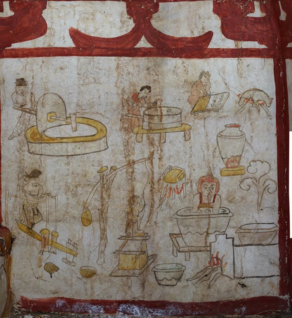Blonde 'Westerner' Discovered in 736 AD Tang Tomb — Vivid Murals Reveal Silk Road Life