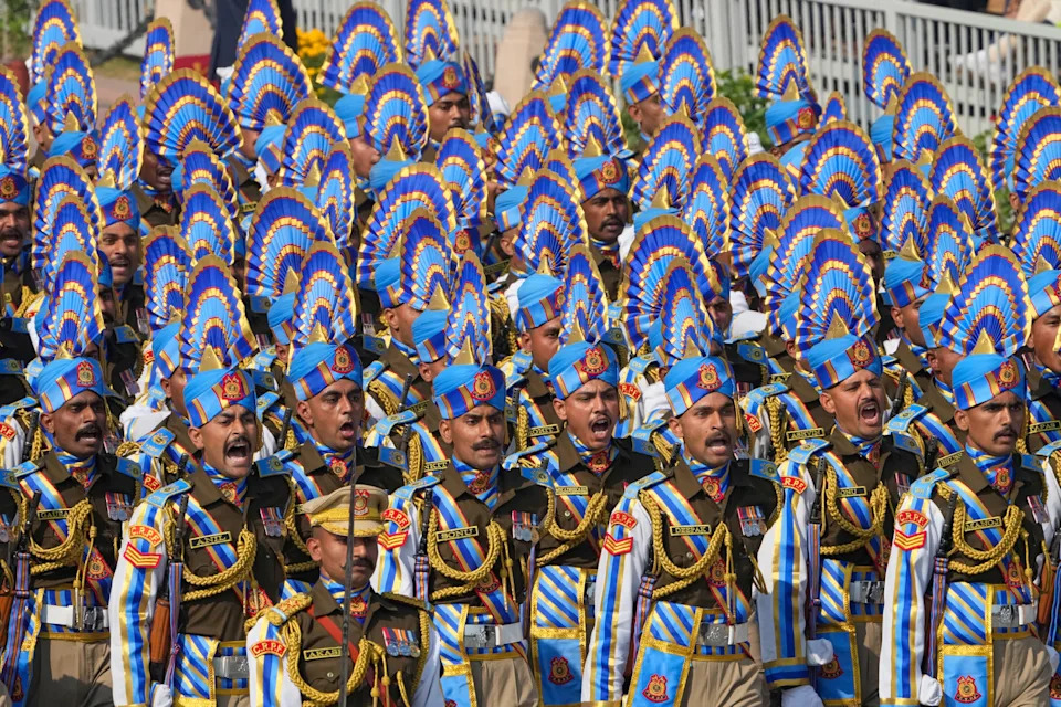 India’s 77th Republic Day: Spectacular Military Parade and Cultural Showcase on Kartavya Path