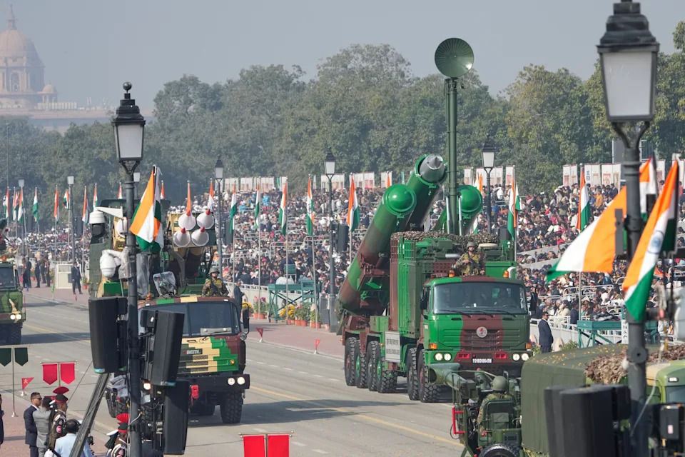 India’s 77th Republic Day: Spectacular Military Parade and Cultural Showcase on Kartavya Path