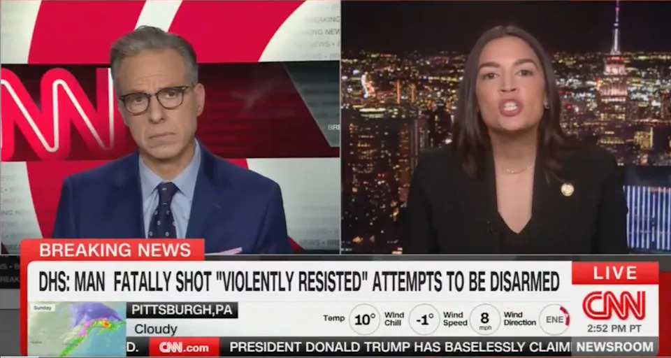 AOC Delivers Scathing Rebuke to Kristi Noem in Viral Interview Highlighted by CNN