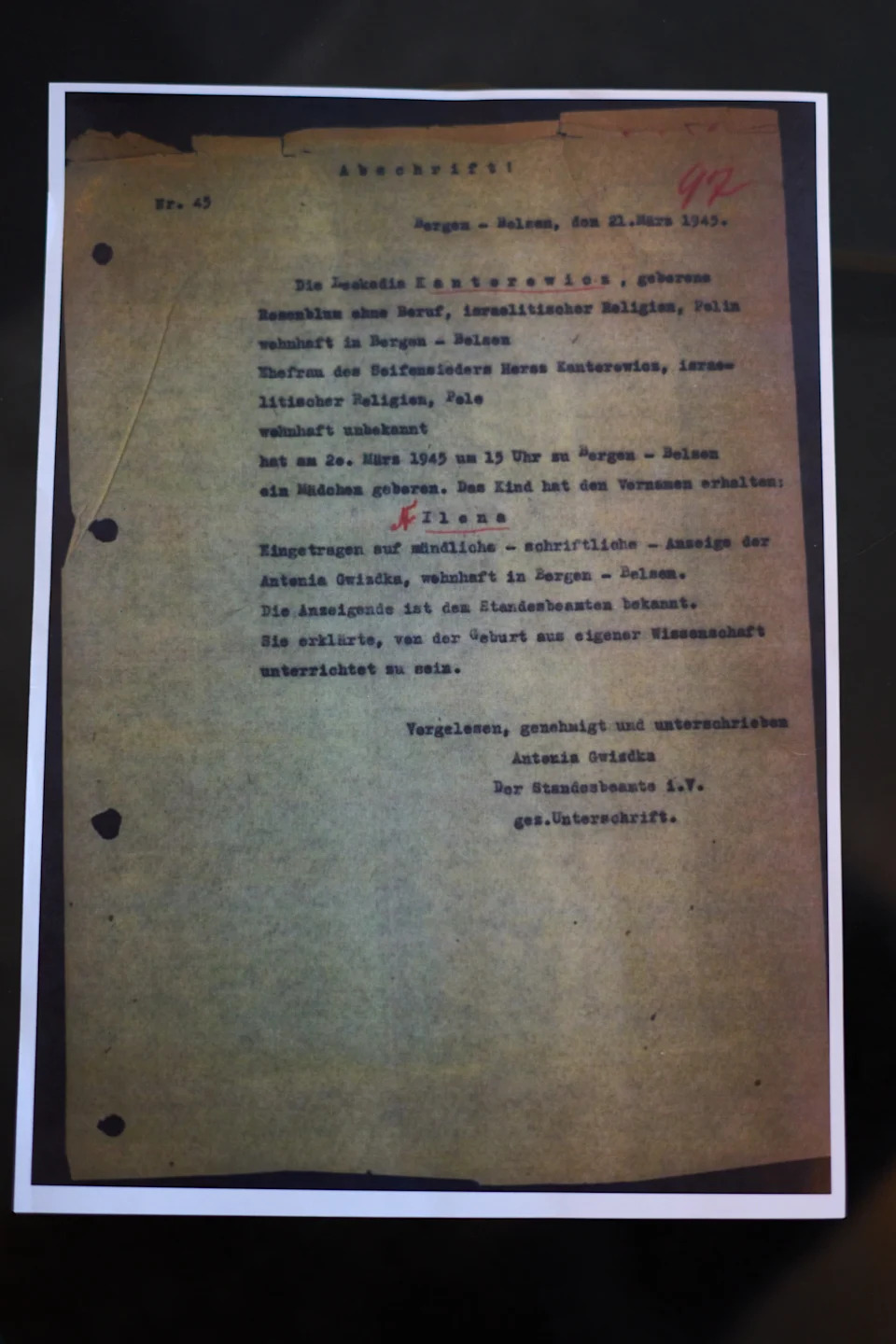 Born in Bergen-Belsen: A Survivor’s Story of Survival, Silence and Memory