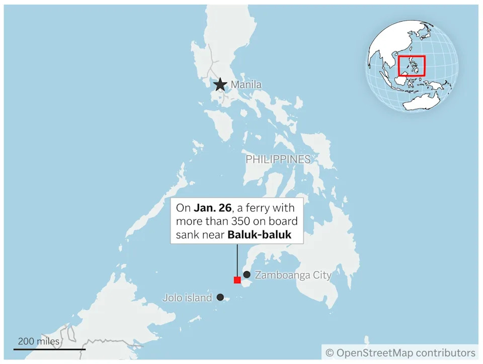 Philippines Grounds Aleson Fleet After M/V Trisha Kerstin 3 Sinks, Killing At Least 18