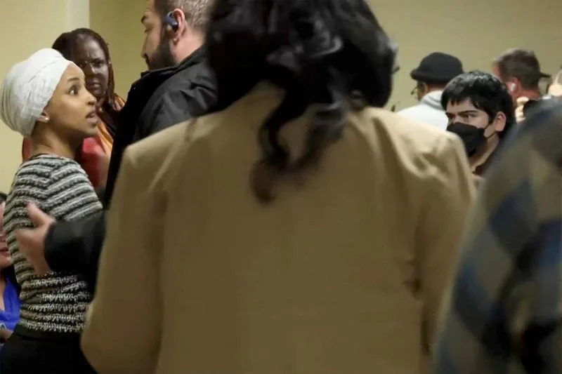 Rep. Ilhan Omar Sprayed With Ammonia-Like Liquid at Minneapolis Town Hall; Attacker Arrested