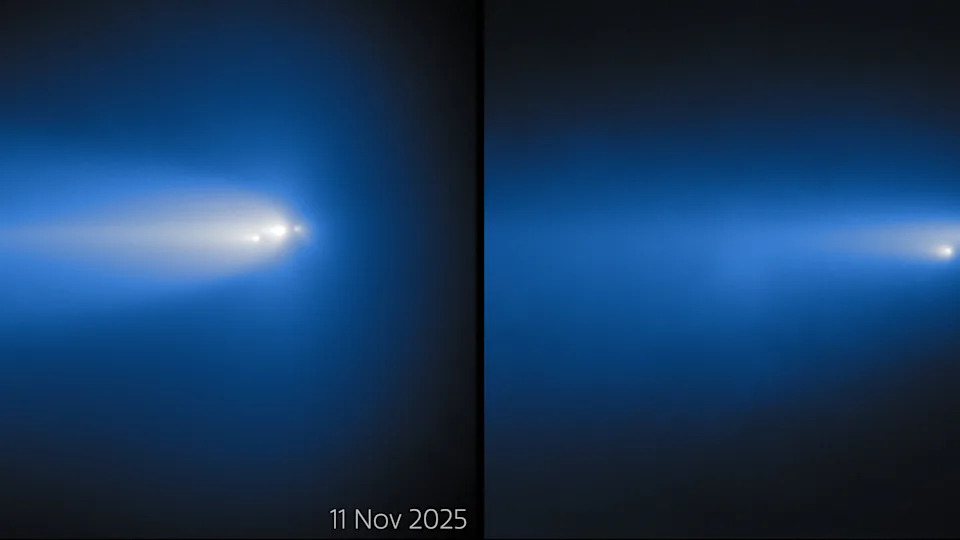 Gemini North Images Capture Comet C/2025 K1 (ATLAS) Shattering After Close Solar Pass