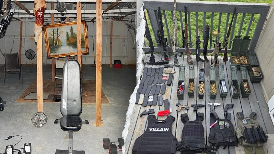 California Man Arrested After Authorities Find Fortified Underground Bunker With Large Weapons Cache