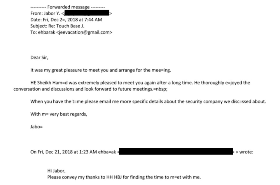 How Jeffrey Epstein Quietly Brought Qatari and Israeli Leaders Together in 2018