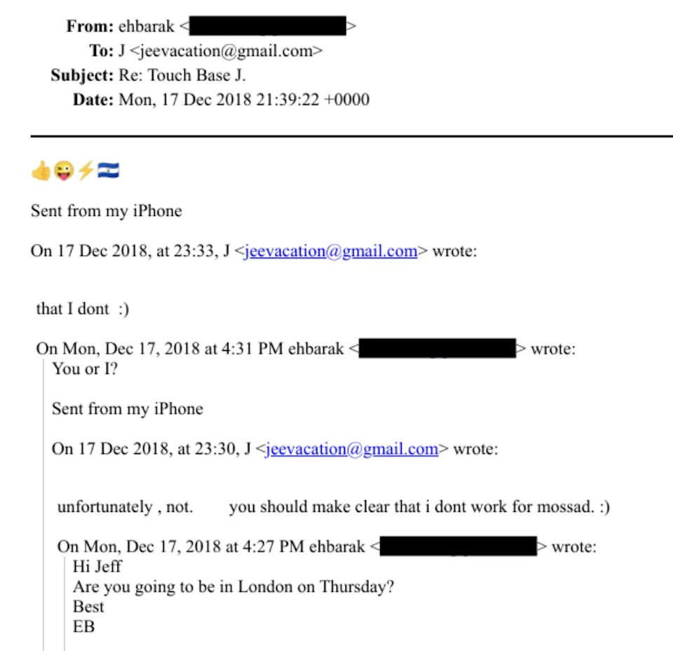 How Jeffrey Epstein Quietly Brought Qatari and Israeli Leaders Together in 2018