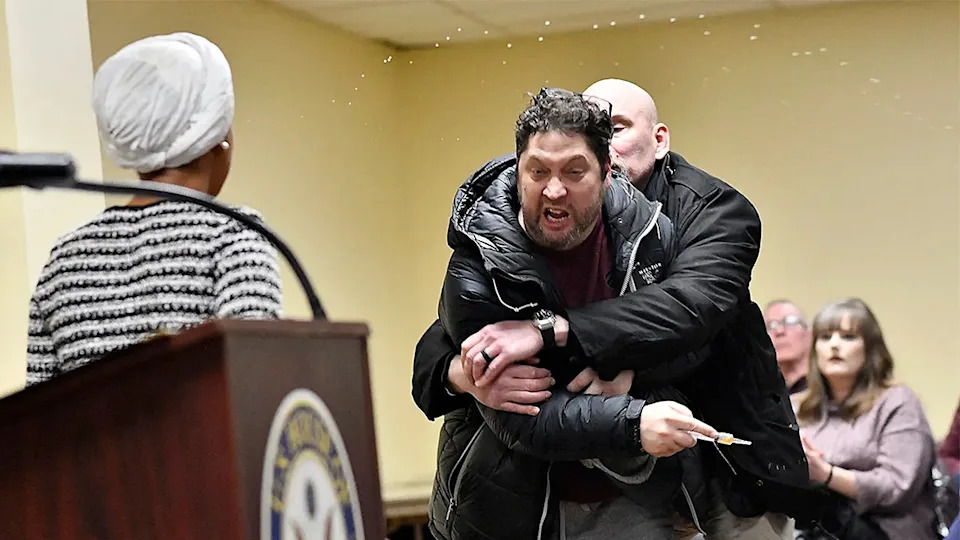 Man Accused Of Spraying Rep. Ilhan Omar With Vinegar Held In Custody Ahead Of Trial