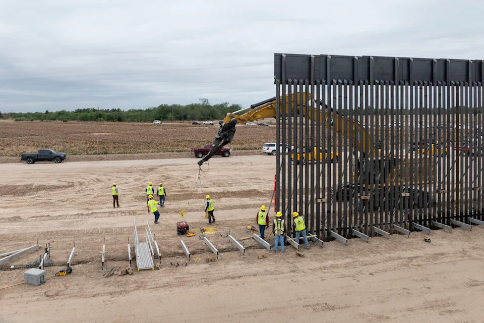 CBP Memo Alleges Kristi Noem Slowed Nearly 200 Miles Of Border Barrier Projects