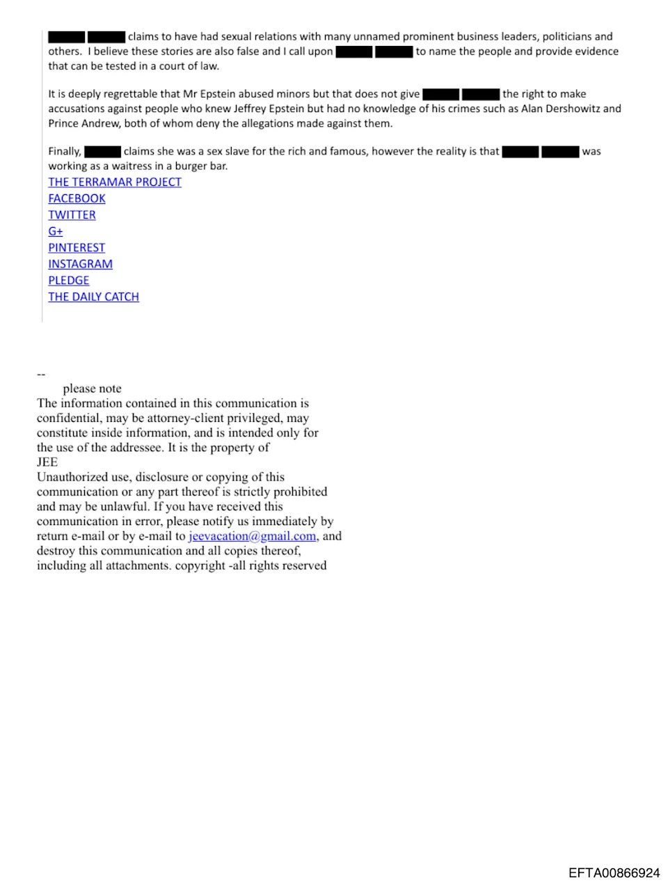 Maxwell’s Draft Admits Photo Of Prince Andrew With Virginia Giuffre Was Taken At Her London Home