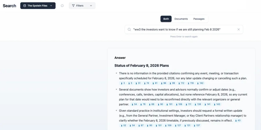 Fact Check: Viral 'WW3' Epstein Email Claim for Feb. 8, 2026, Is Fabricated — No Match in DOJ Files
