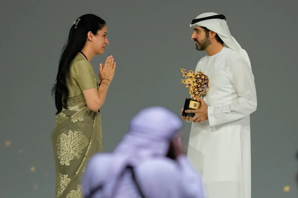 Indian Activist-Teacher Rouble Nagi Wins $1M Global Teacher Prize for 800+ Learning Centres and Educational Murals