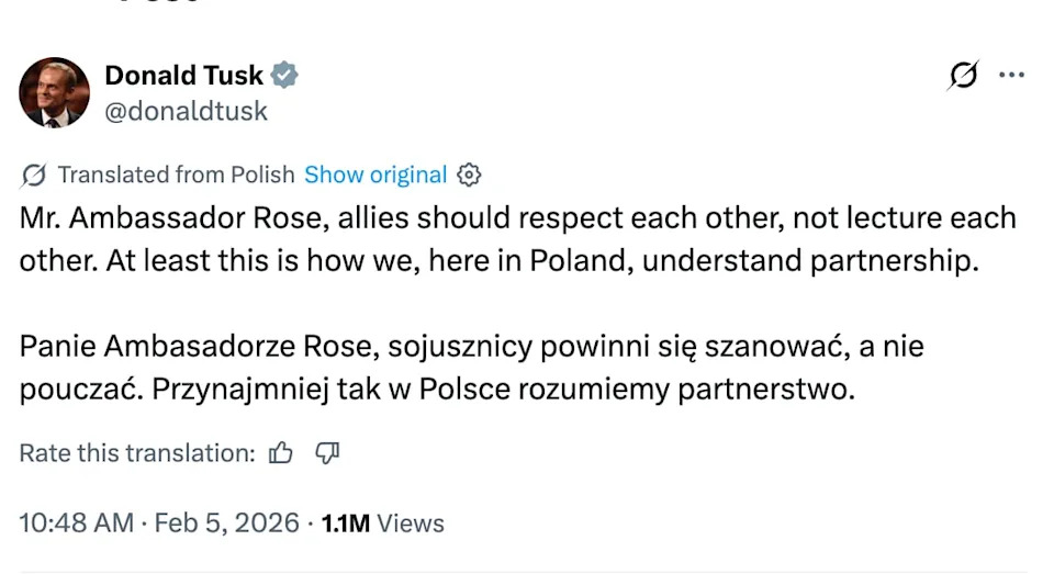 Diplomatic Fallout: U.S. Ambassador Threatens To Cut Ties After Polish Speaker Rejects Trump’s Nobel Bid