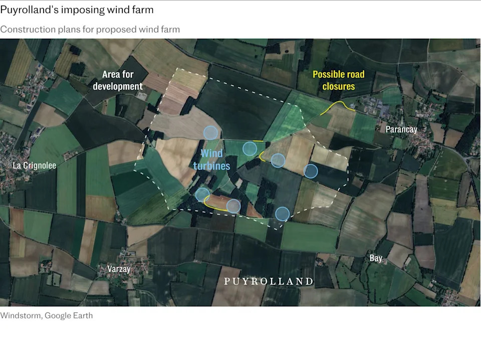 Tiny French Village Takes On Wind Giant as €44m Lawsuit Raises National Questions