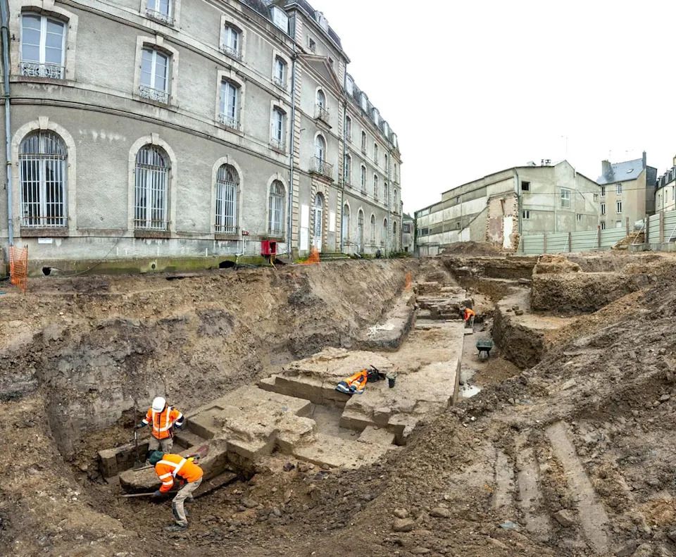 Hidden for 640 Years: Château de l'Hermine Unearthed Beneath Private Mansion in Vannes